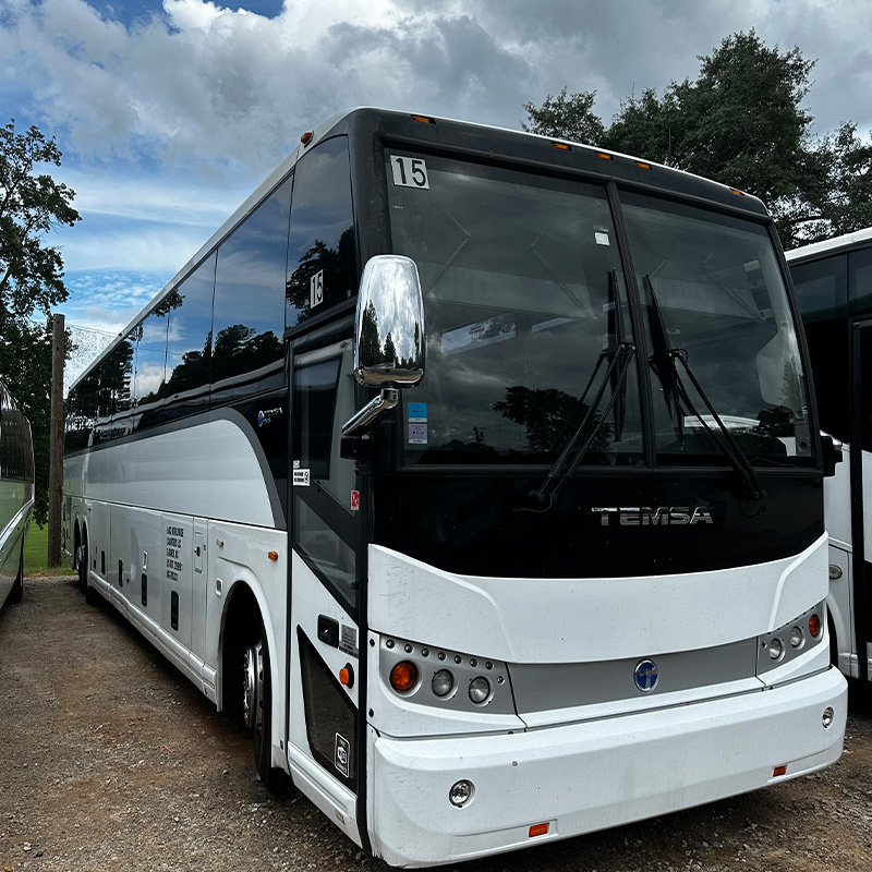 Temza Charter Bus Front