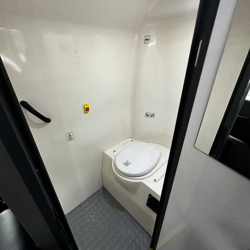 Temza Charter Bus Toilet