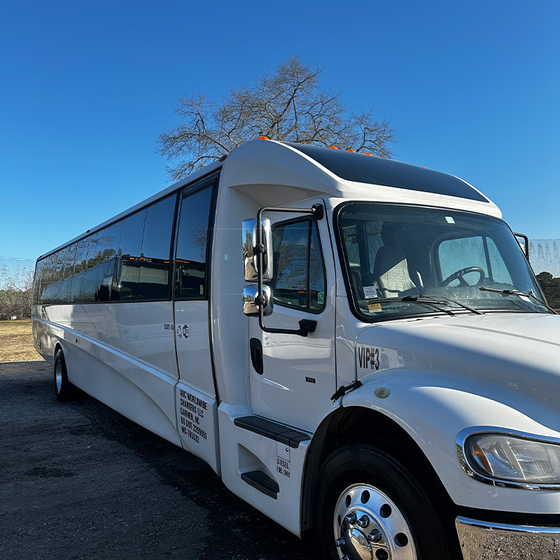 Temza Charter Bus Front