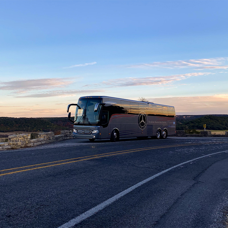 Mercedez Charter Bus